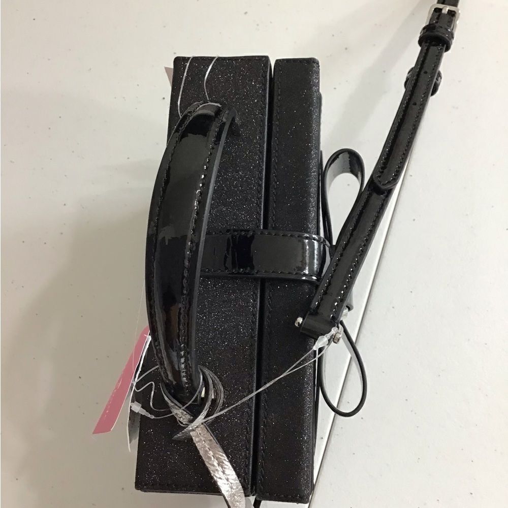 kate spade New York Black Other Wrapping Party Gift Box Crossbody Bag New - Picture 8 of 16